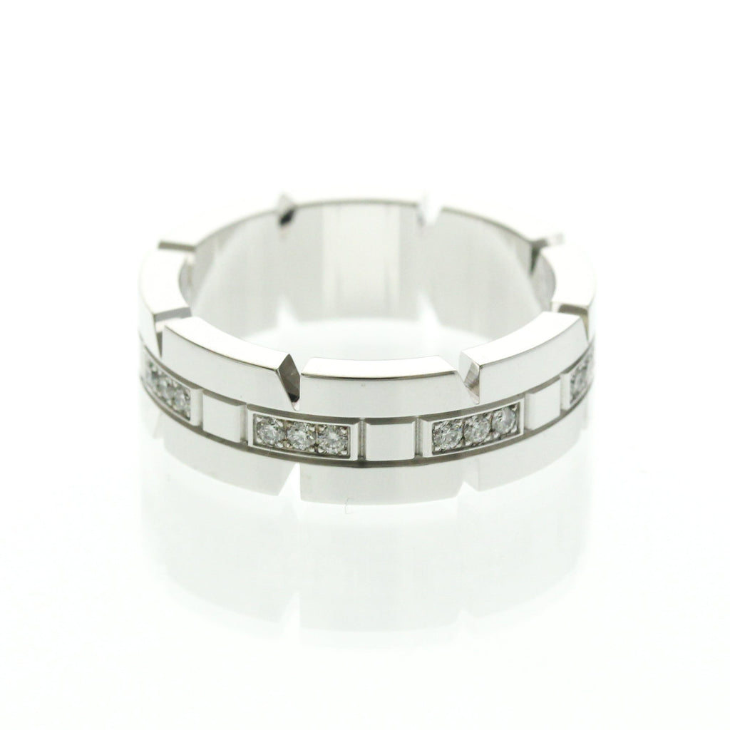 Cartier Tank Française · 18K White Gold · Diamond