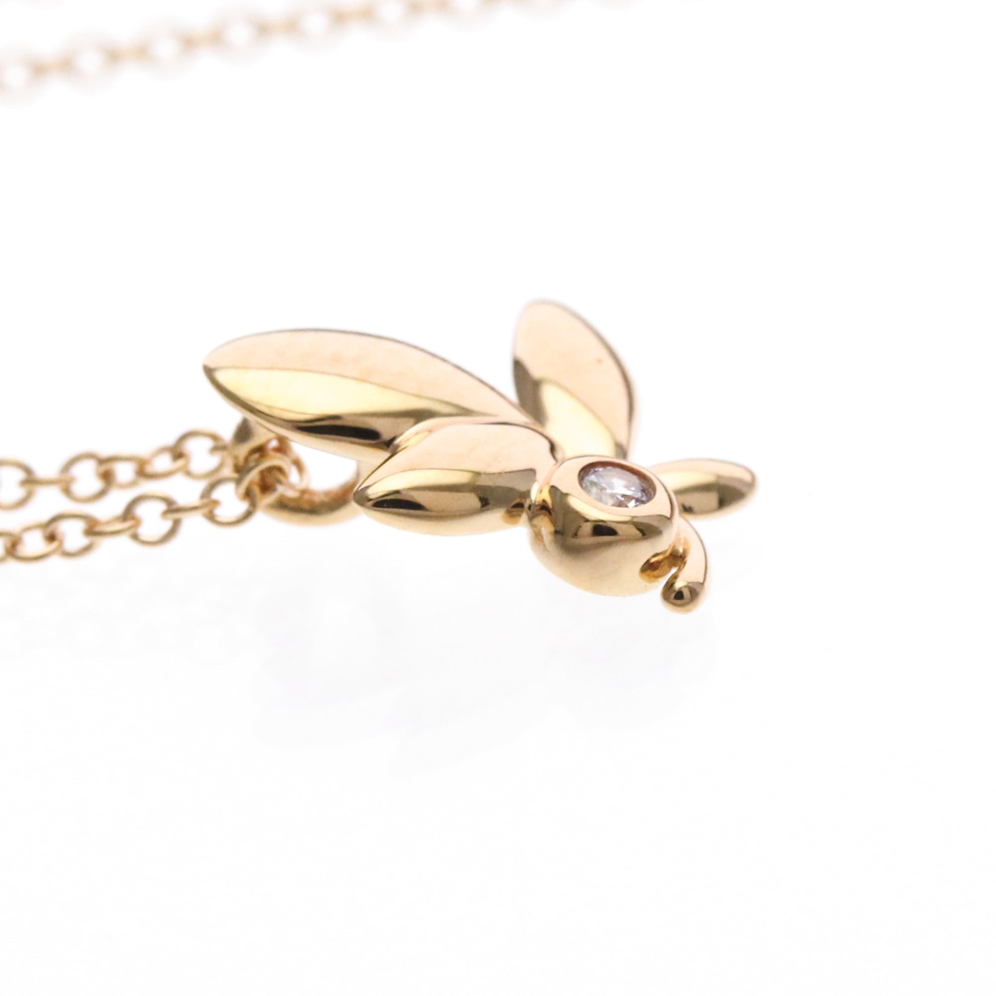Tiffany Olive Leaf · Diamond · Rose Gold