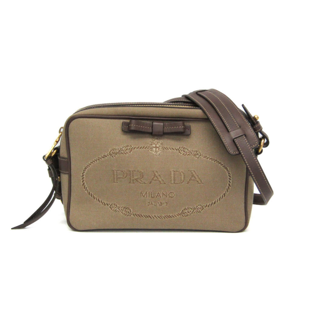Prada Logo Jacquard · Shoulder Bag