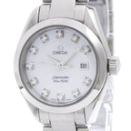 Omega Seamaster Aqua Terra · Diamond MOP · Steel