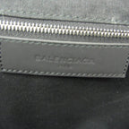 Balenciaga Navy Tote · Canvas