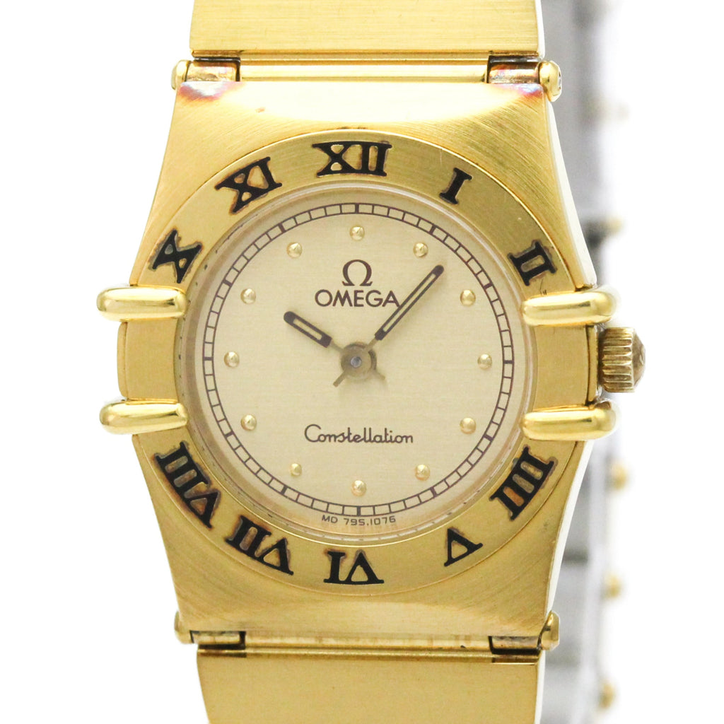 Omega Constellation · Gold Plated · Quartz