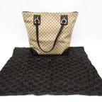 Gucci Diamante · Canvas & Leather Tote