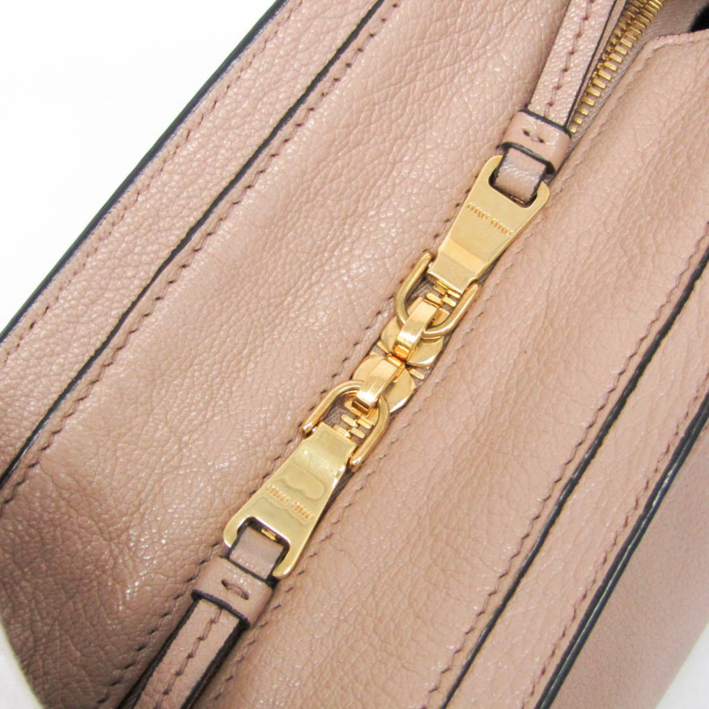 Miu Miu Madras · Leather