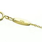 Tiffany Open Teardrop · 18K Yellow Gold