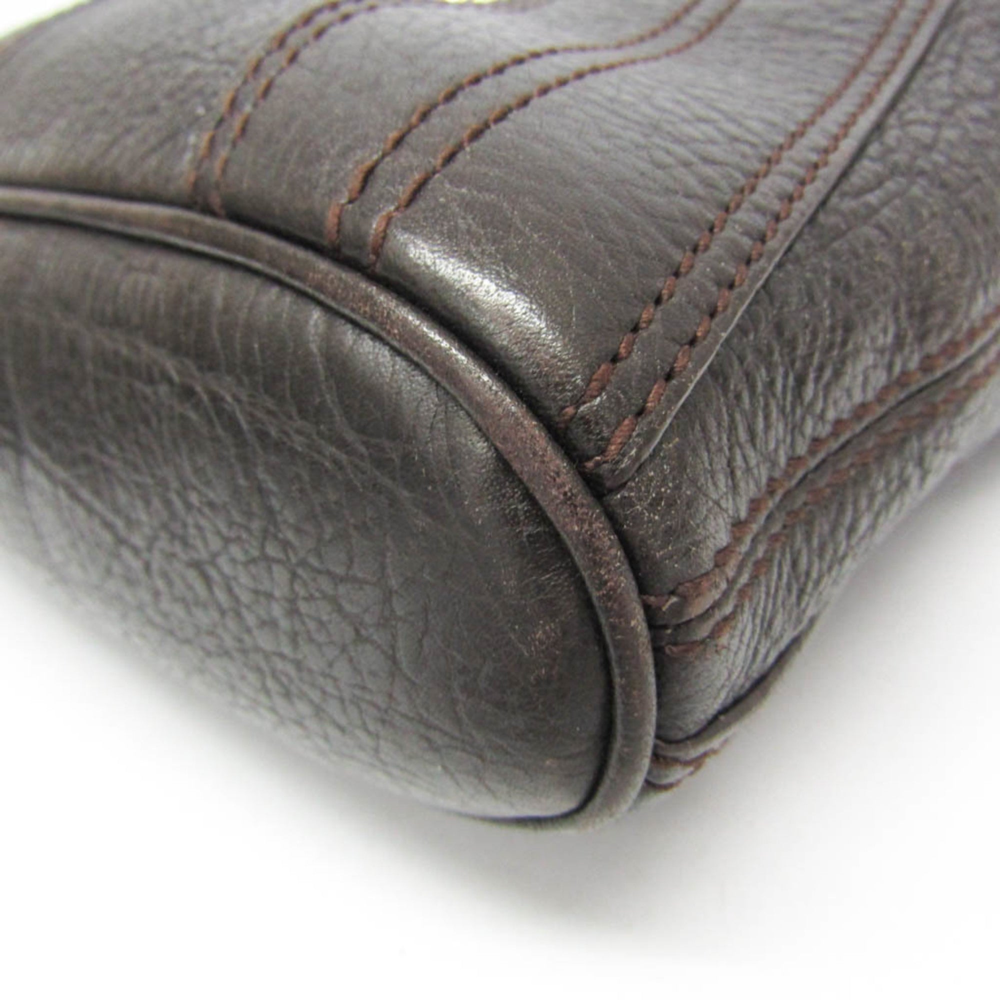 Bvlgari Leoni · Leather Shoulder Bag