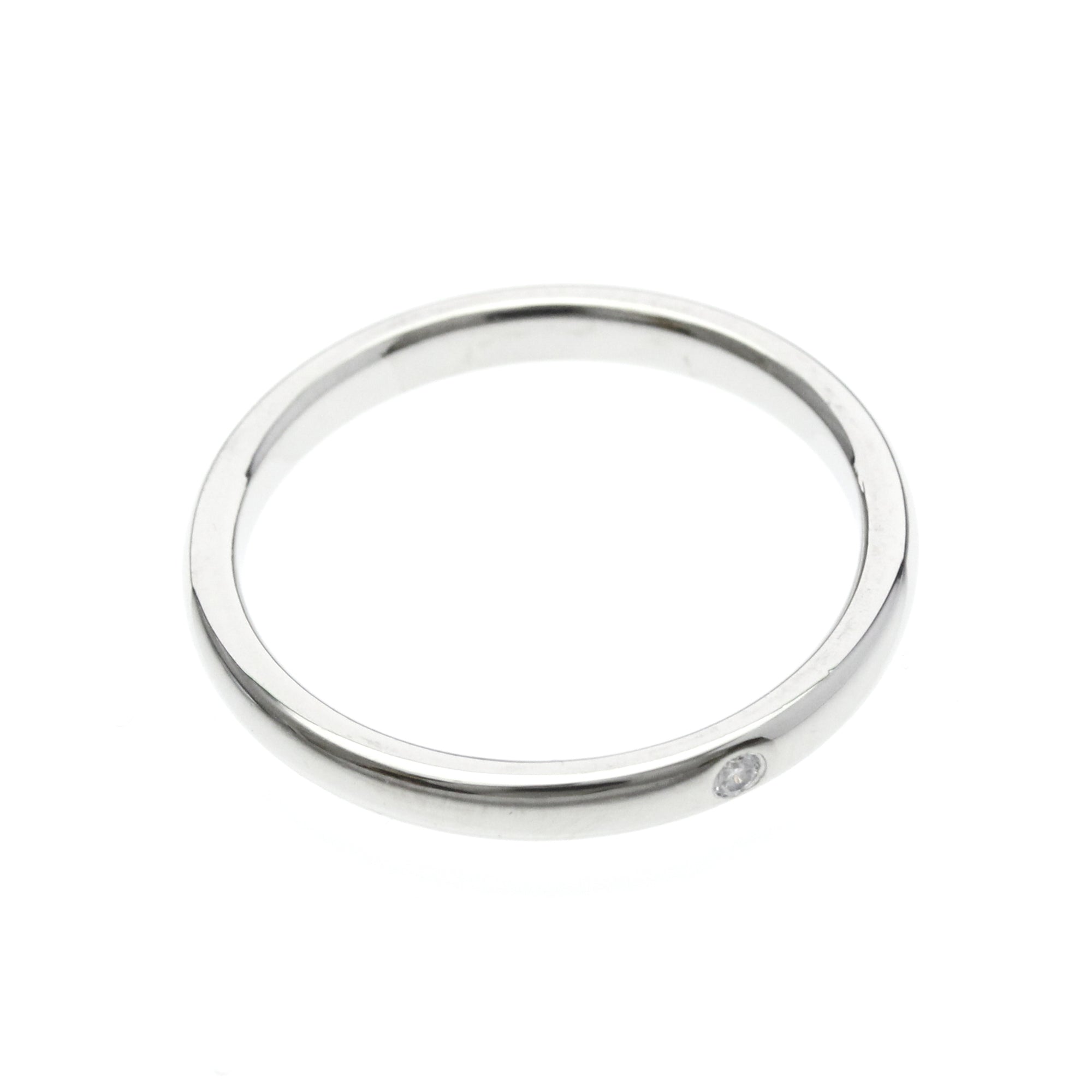 Tiffany Stacking Band · Platinum · Diamond