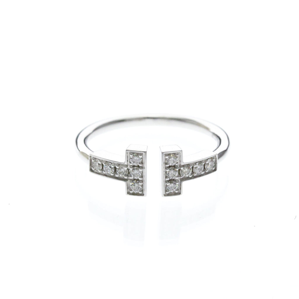 Tiffany T-Wire · 18K White Gold · Diamond