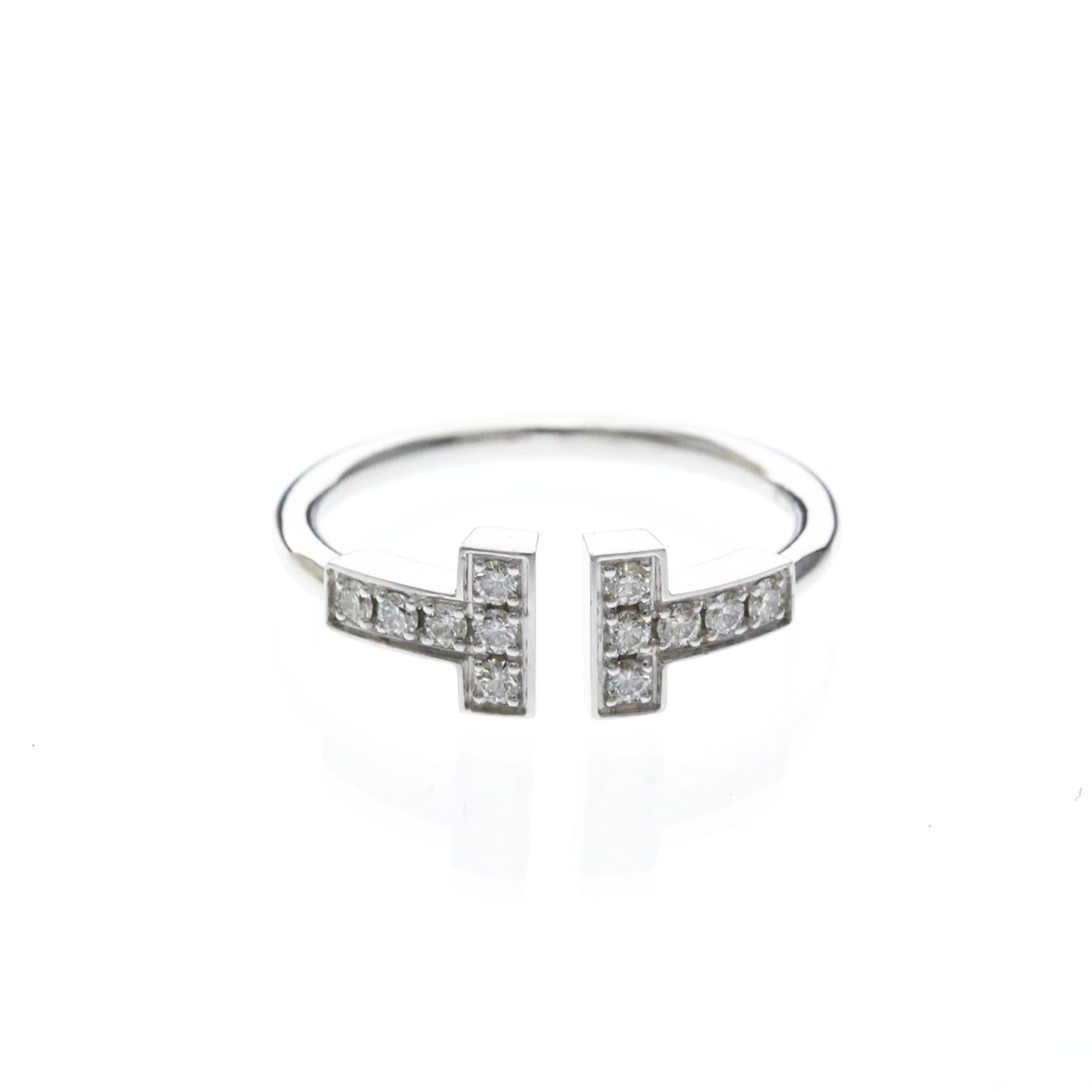 Tiffany T-Wire · 18K White Gold · Diamond