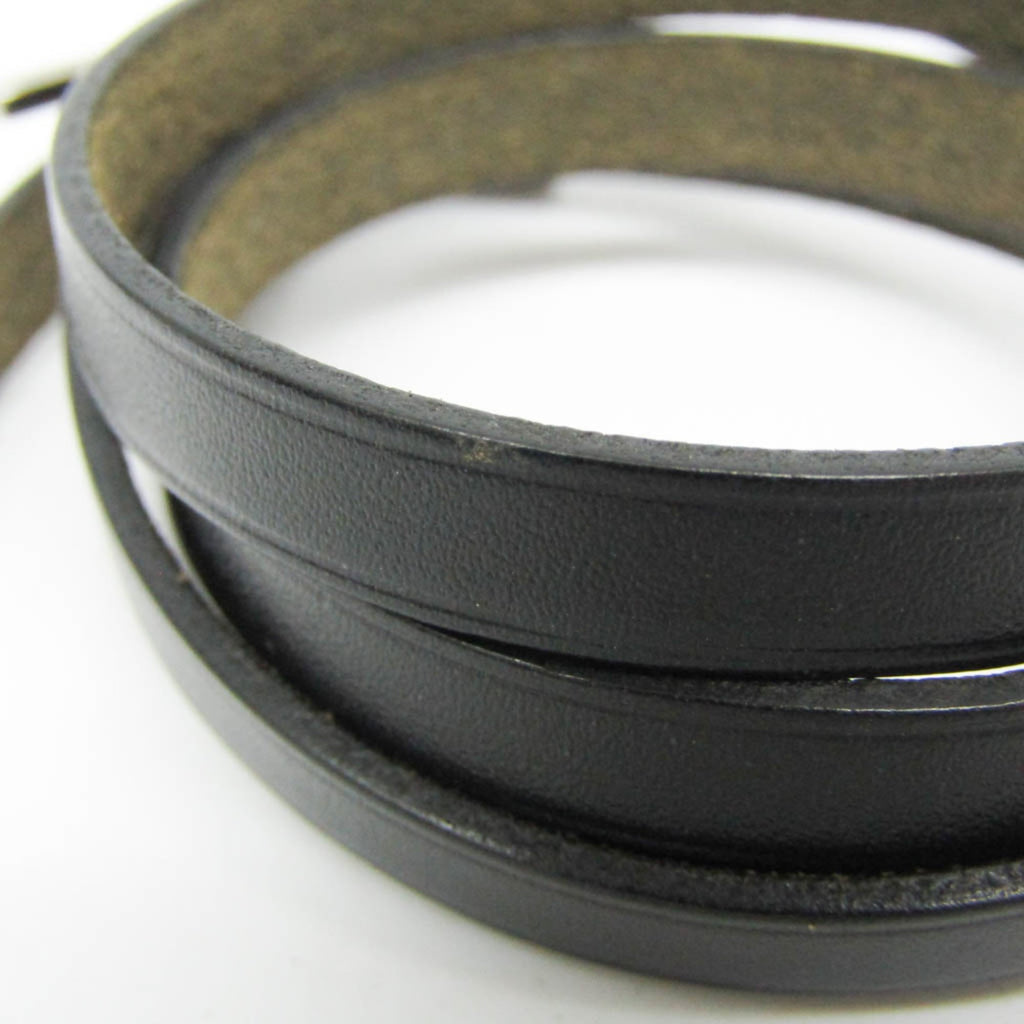 Hermès Hapi · 4-Row Leather Wrap Bangle