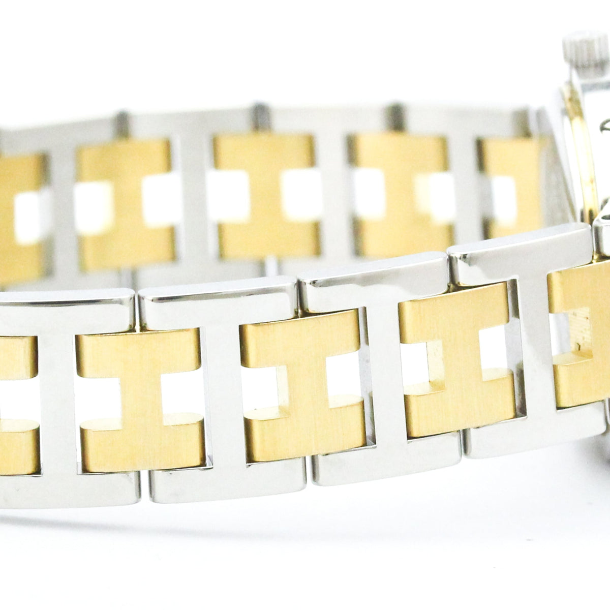 Hermes Clipper · Gold Plated Steel · Quartz