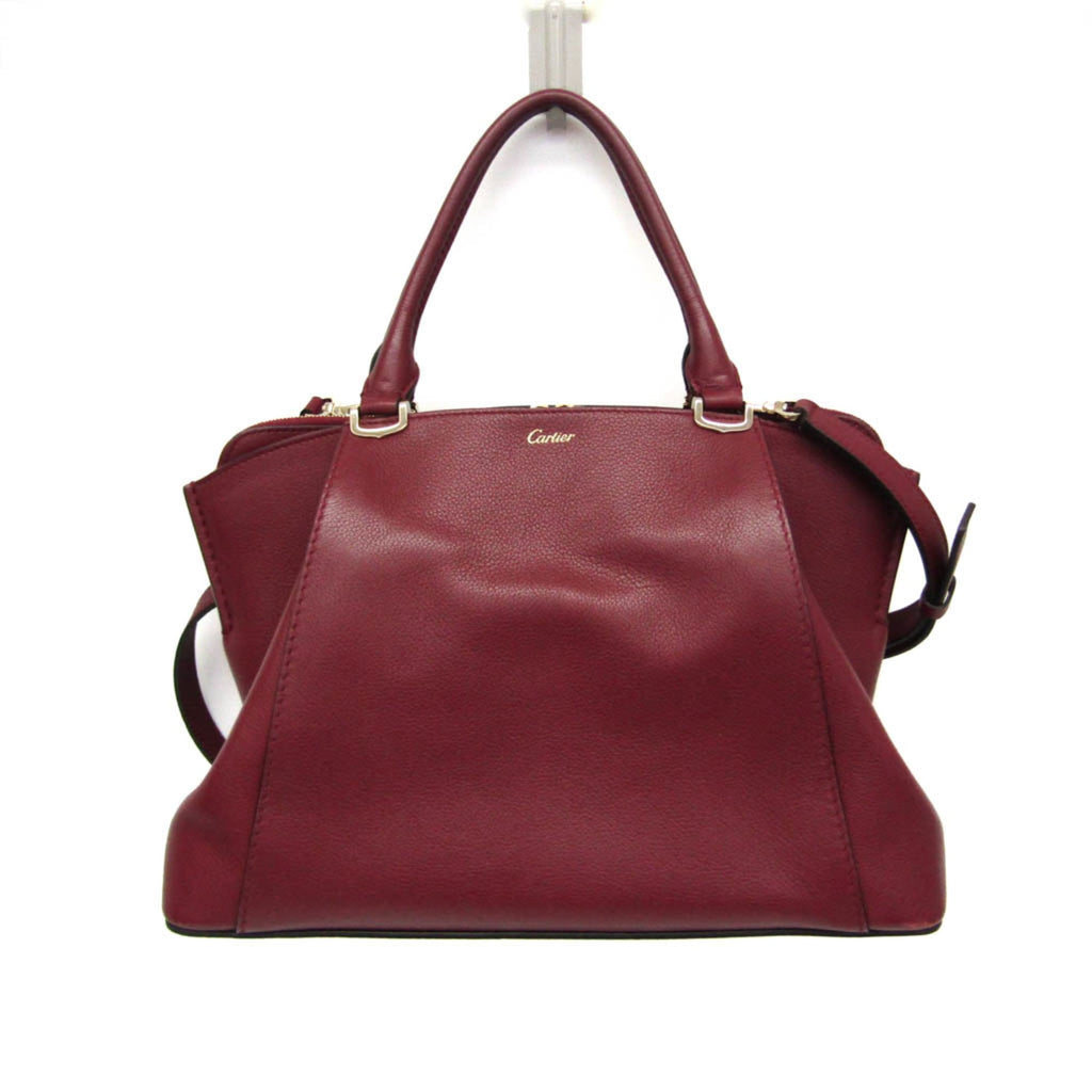 Cartier C de Cartier · Leather Shoulder Bag