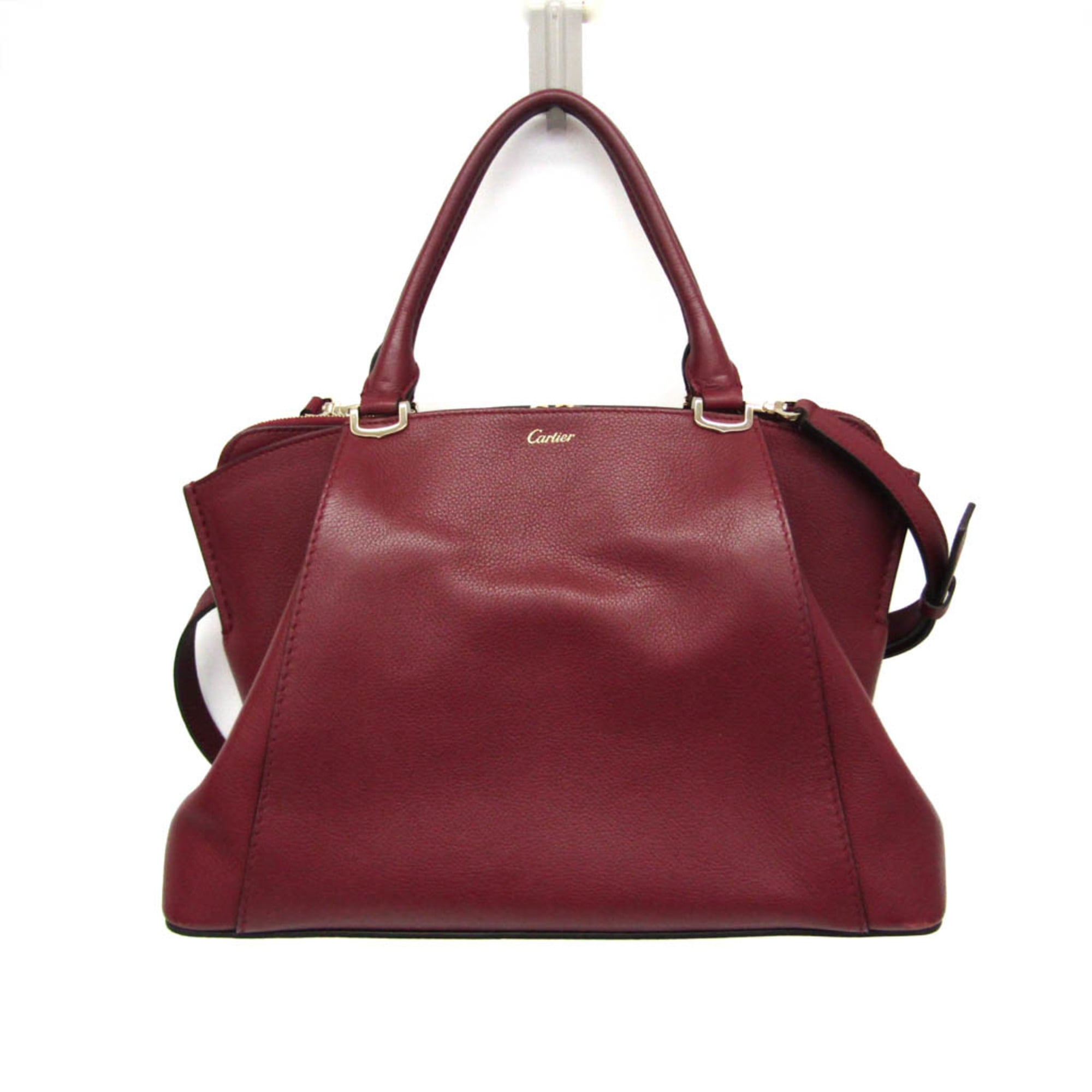 Cartier C de Cartier · Leather Shoulder Bag