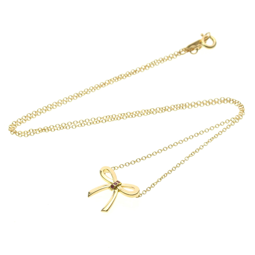 Tiffany Bow · Rose Gold · Pink Sapphire
