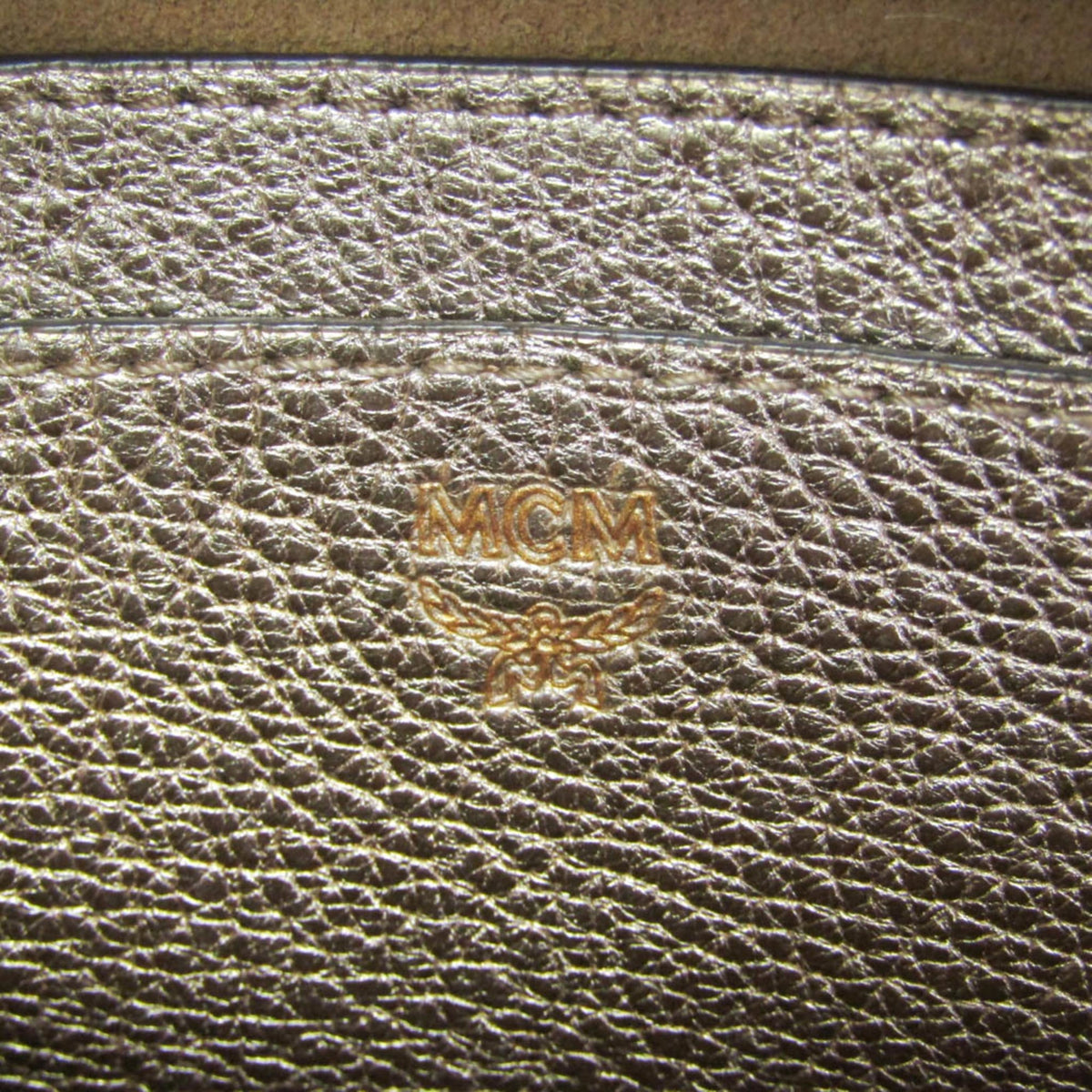 MCM Bebe Boo · Rose Gold Leather