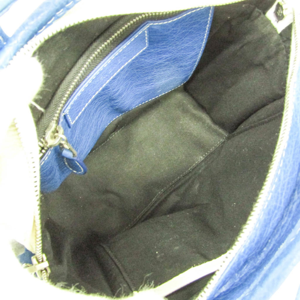 Balenciaga Bazar Shopper XS · Striped Leather