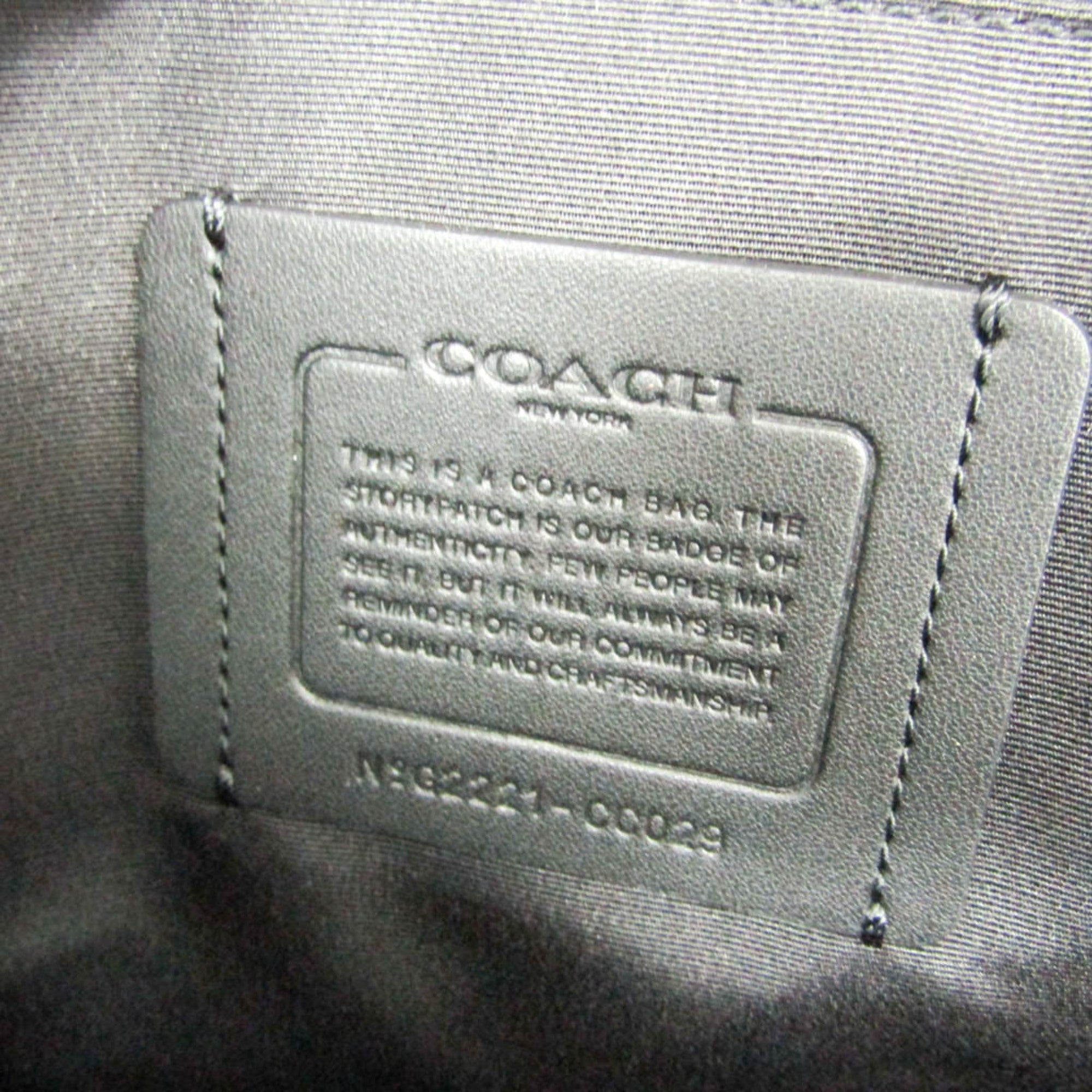 Coach Track Pack · Tartan Plaid · Leather