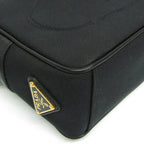 Prada Logo Jacquard · Leather