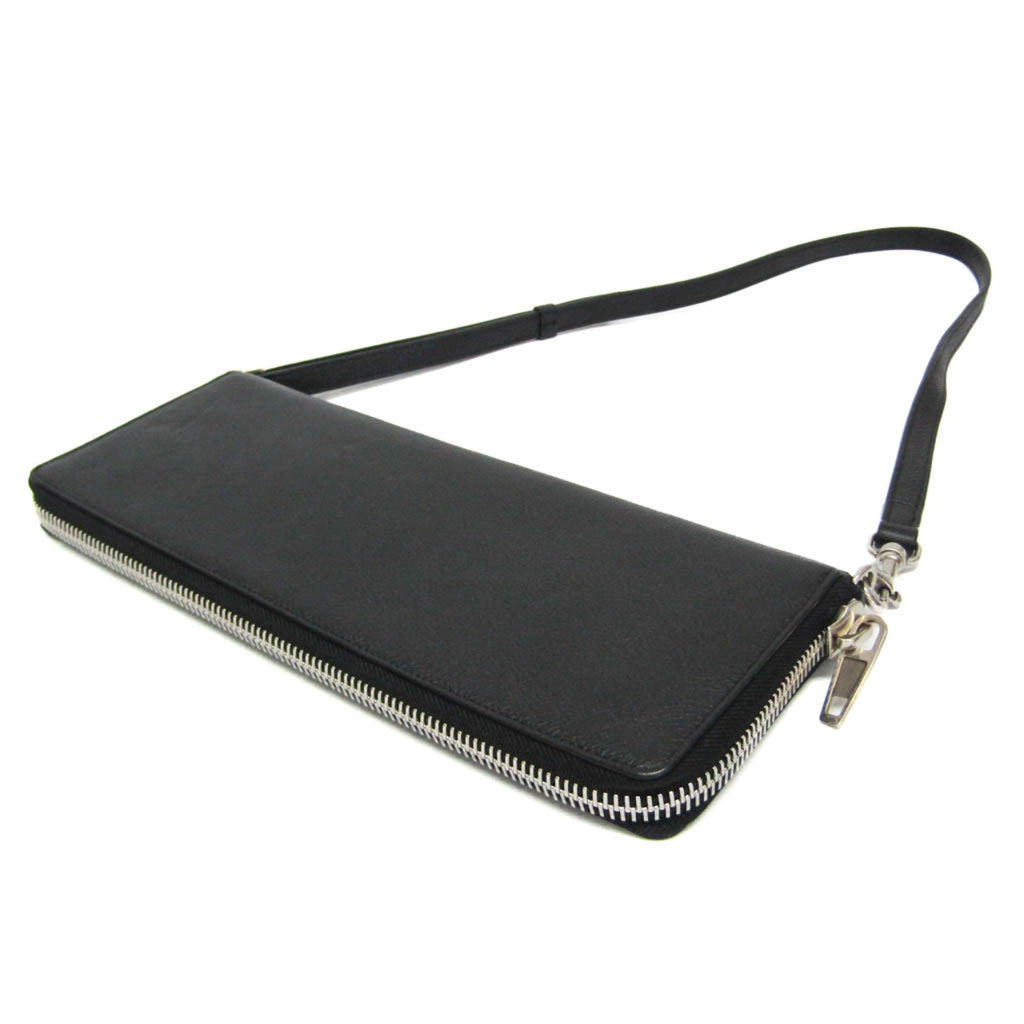 Balenciaga Leash Clutch · Leather