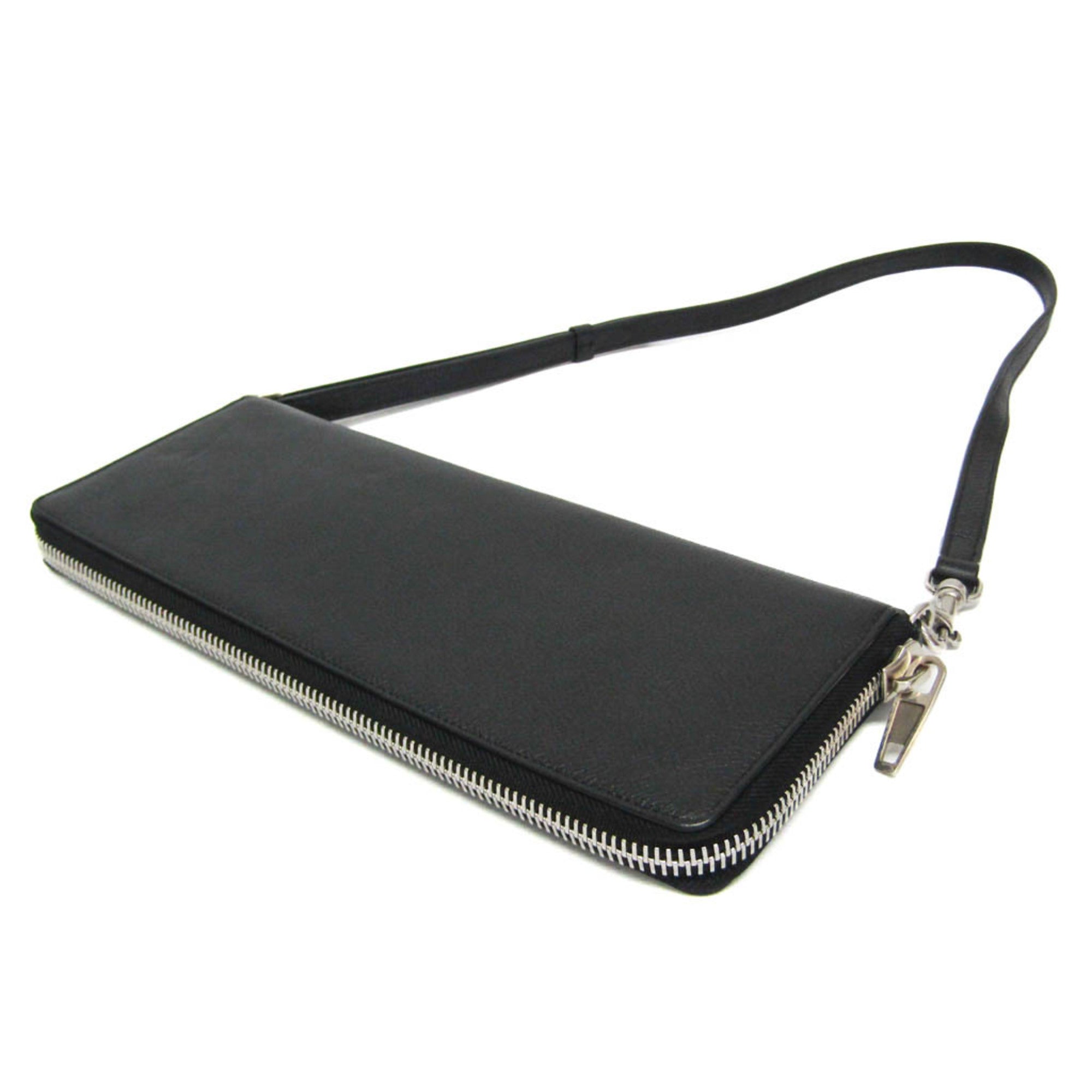 Balenciaga Leash Clutch · Leather