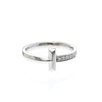Tiffany T One · Diamond · 18K White Gold