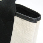 Balenciaga Navy Cabas · Canvas