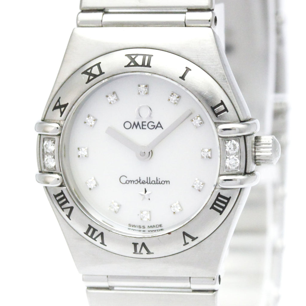 Omega Constellation · Diamond · Mother-of-Pearl