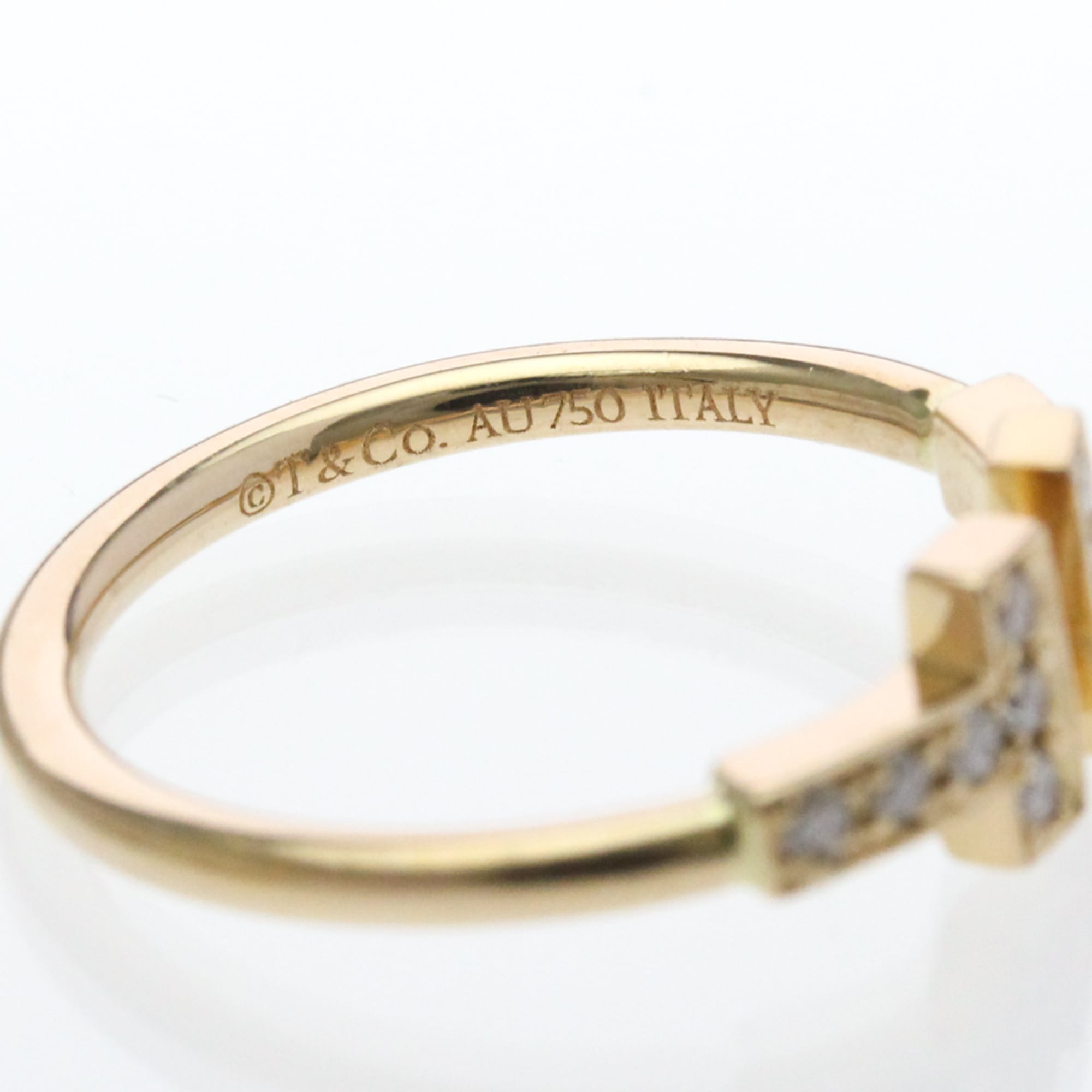 Tiffany T-wire · Diamond · 18K Yellow Gold