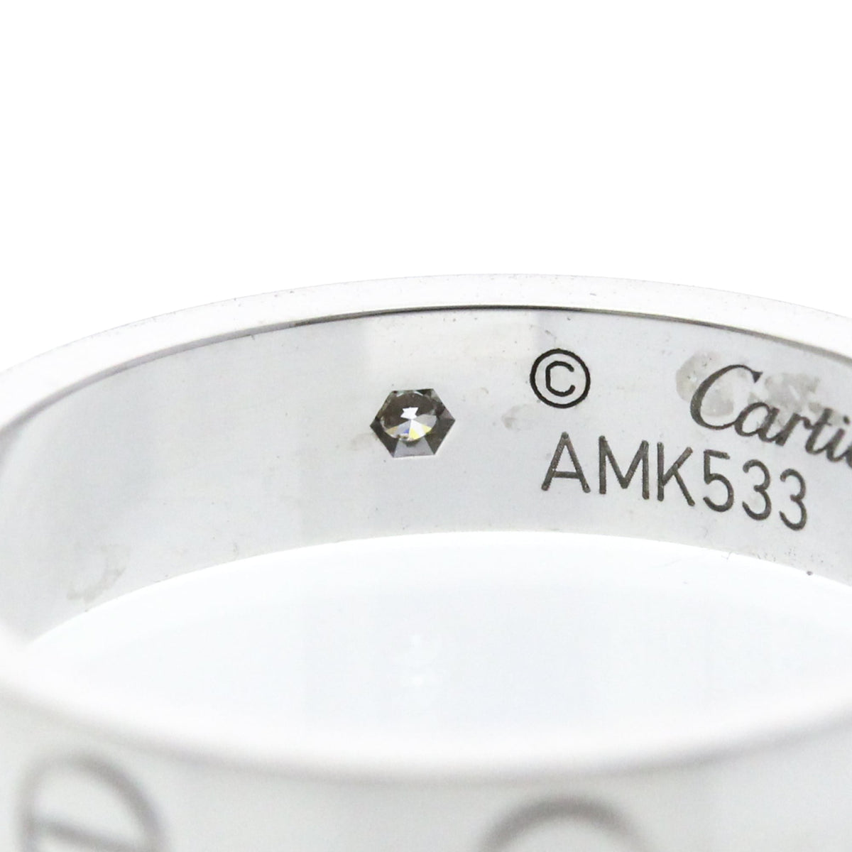 Cartier Mini Love · Diamond · 18K White Gold