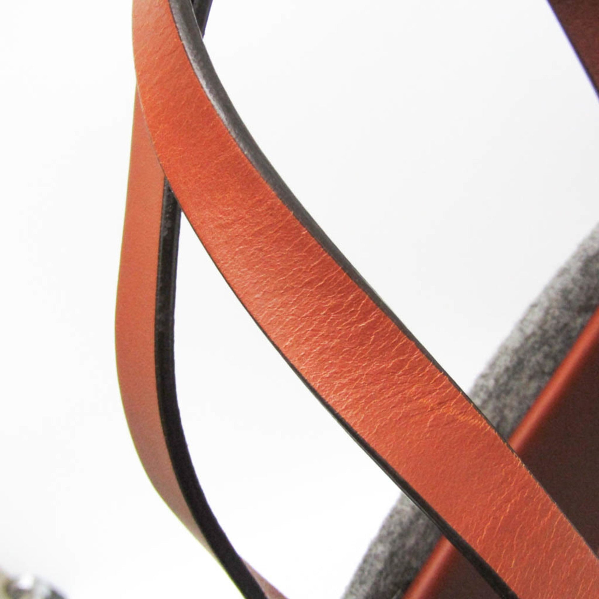 Gucci · Leather & Felt Tote