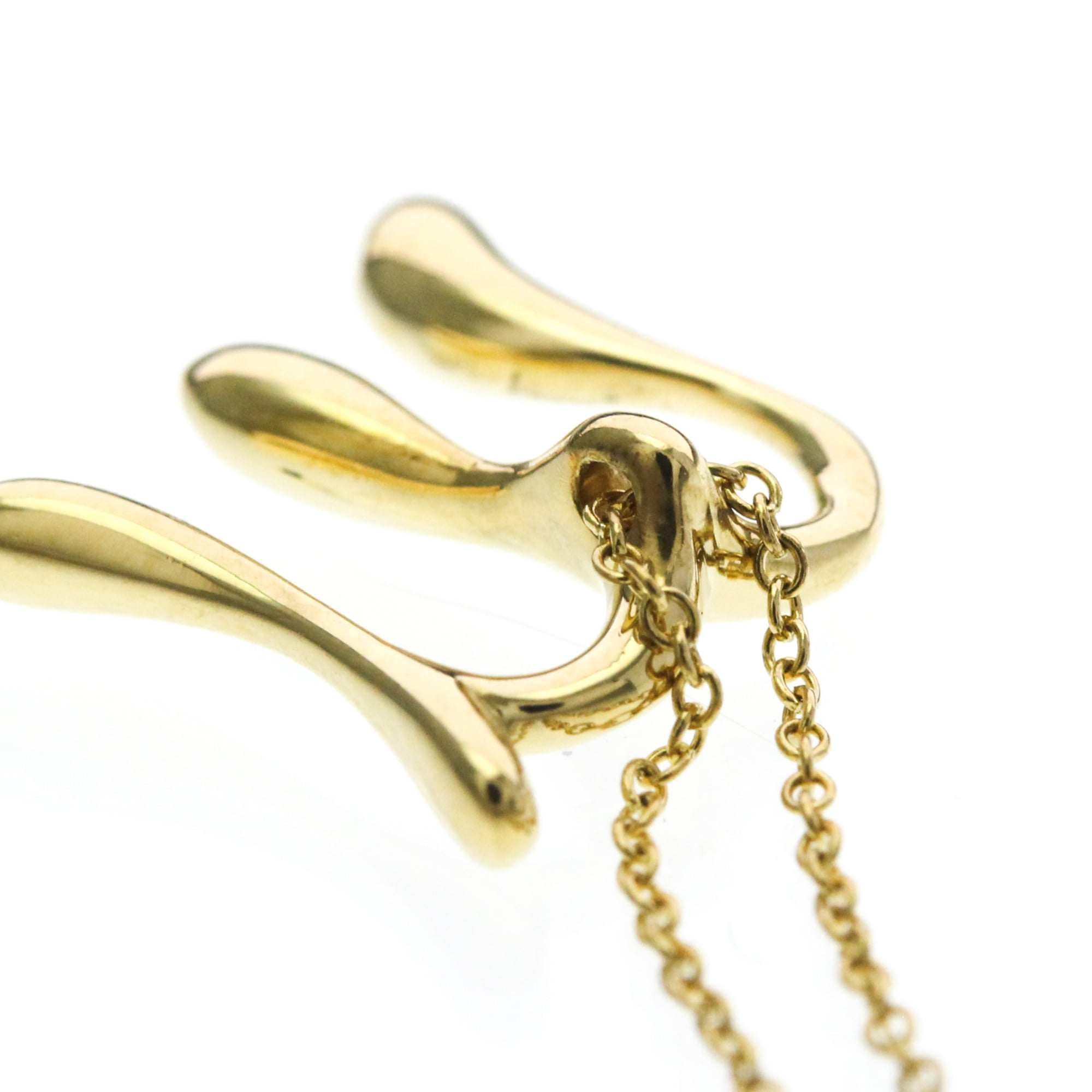 Tiffany Letter M · 18K Yellow Gold
