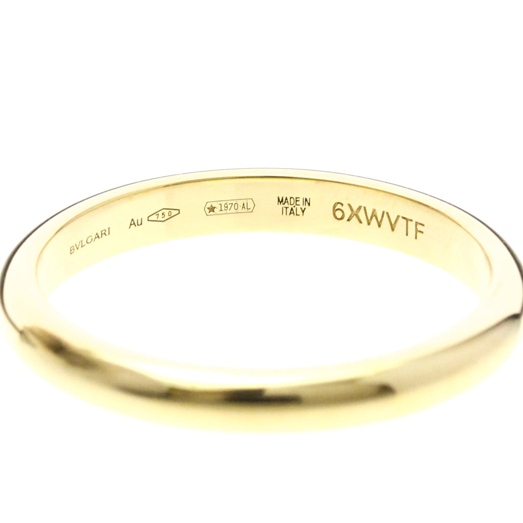 Bvlgari Wedding Band · 18K Yellow Gold