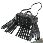 Balenciaga Laundry Cabas XS · Fringe · Leather