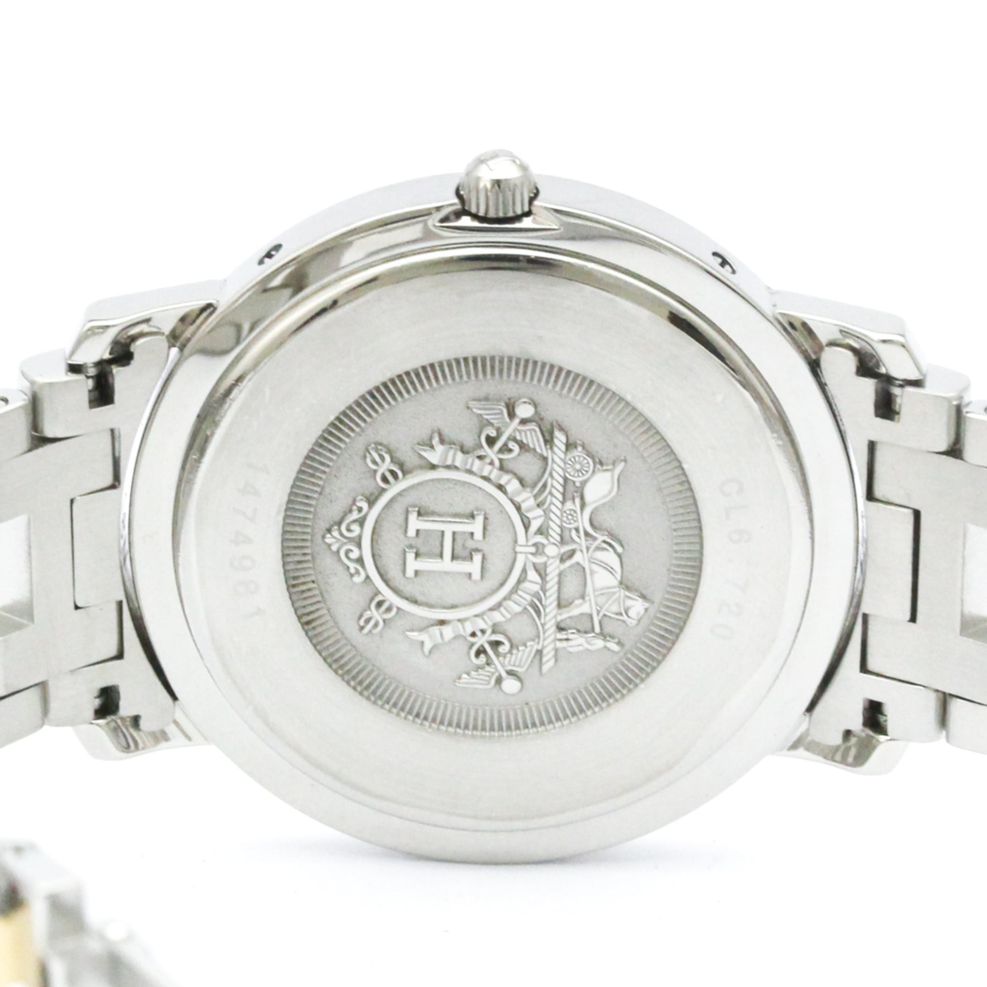 Hermes Clipper · Gold Plated Steel · Quartz
