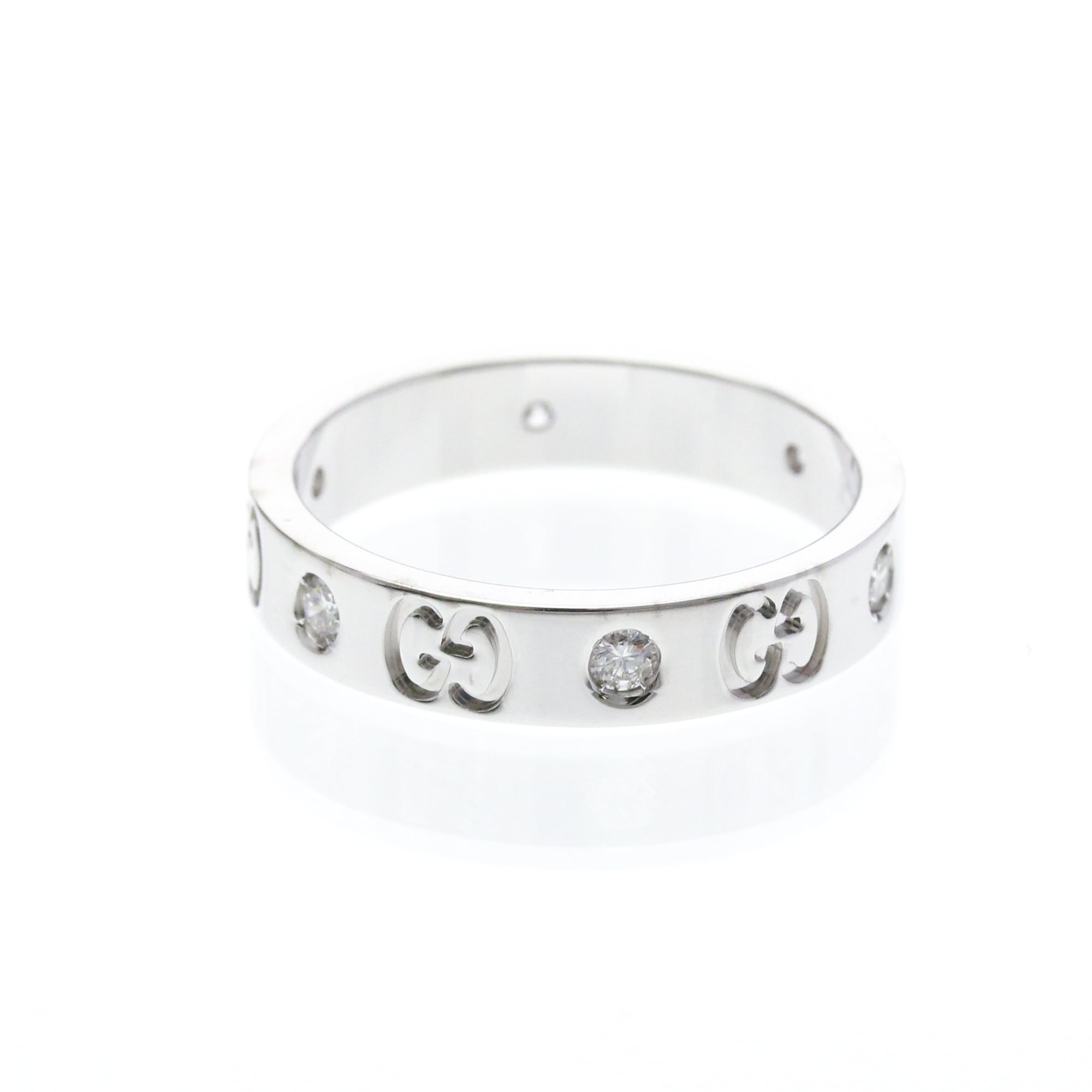 Gucci Icon · Diamond · 18K White Gold