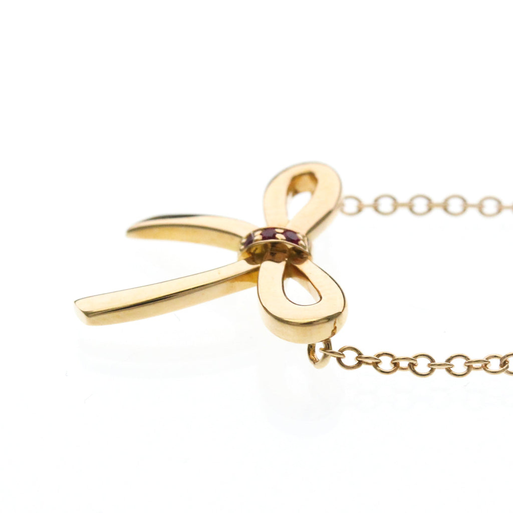 Tiffany Bow Ribbon · Rose Gold · Ruby