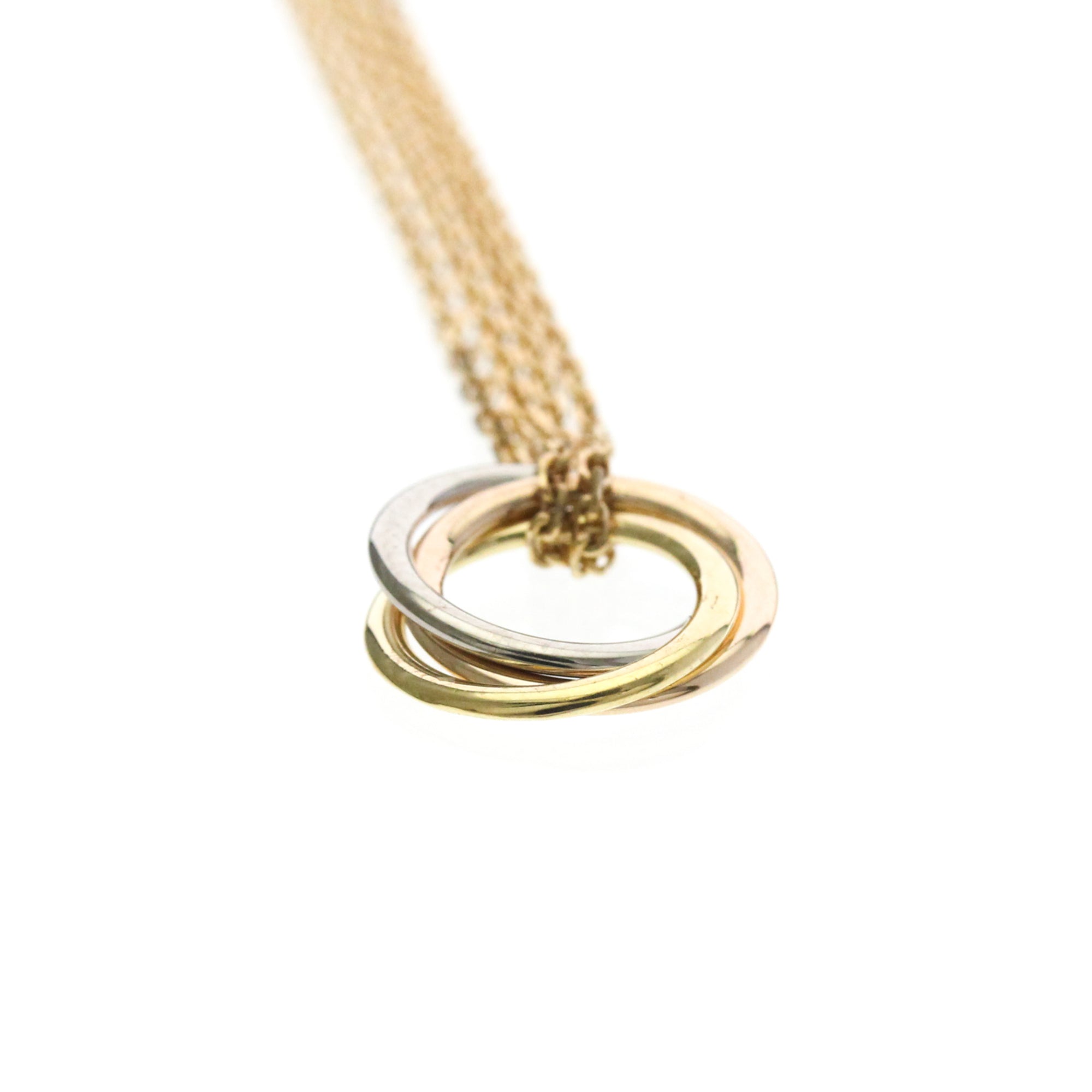 Cartier Baby Trinity · Tri-Gold Necklace