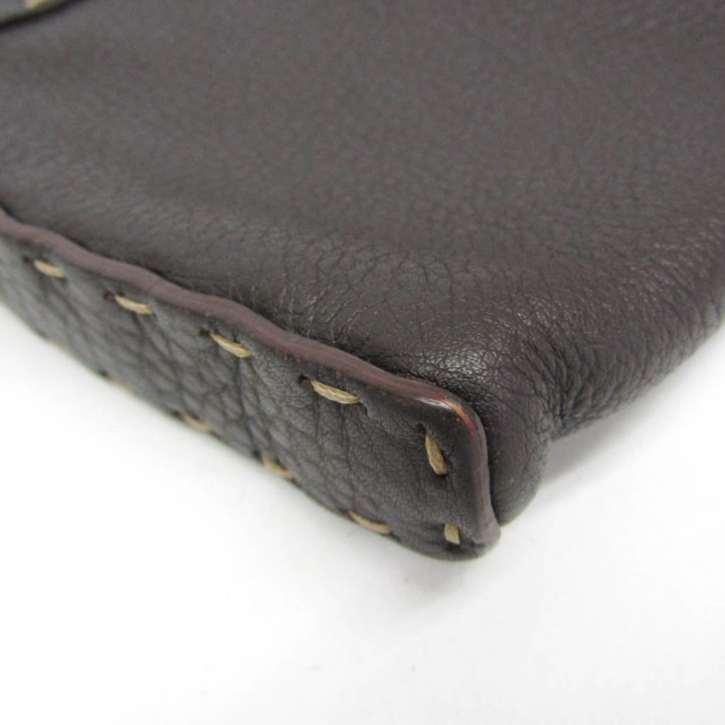 Fendi Selleria · Leather Shoulder Bag
