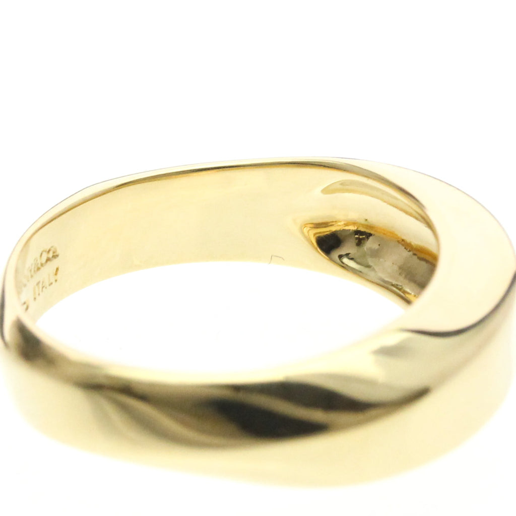 Tiffany Knife-Edge · 18K Yellow Gold