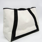 Balenciaga Navy Cabas · Canvas & Leather