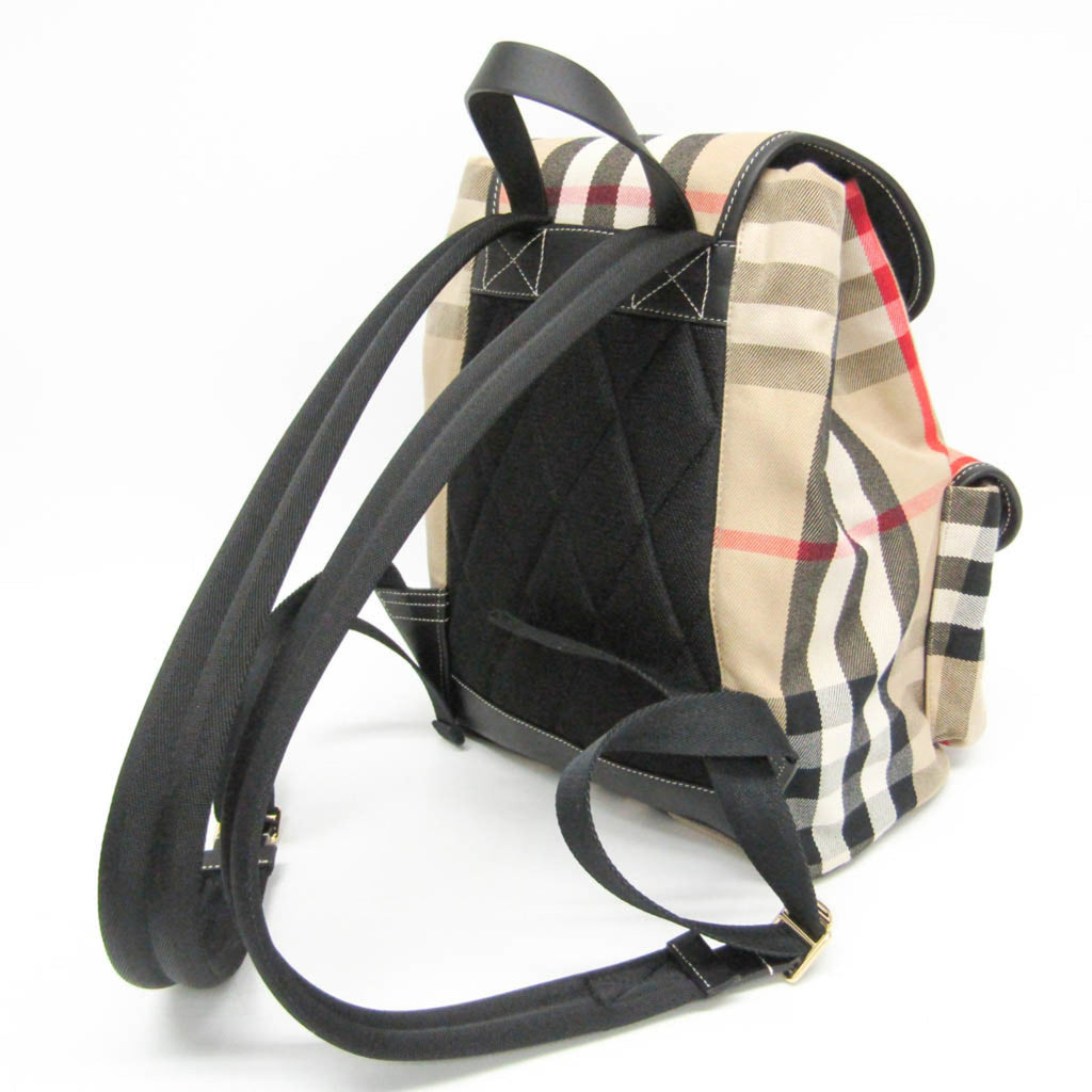 Burberry Enfild · Check Canvas & Leather