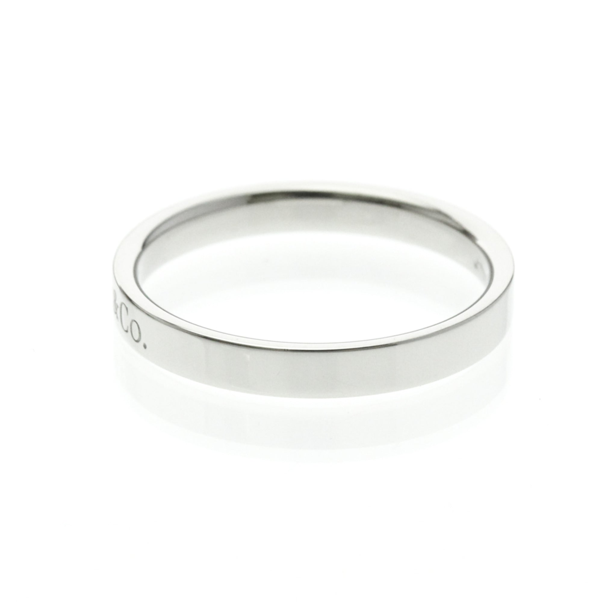 Tiffany Flat Band · Platinum