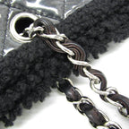 Chanel Patent Toile · Chain Tote