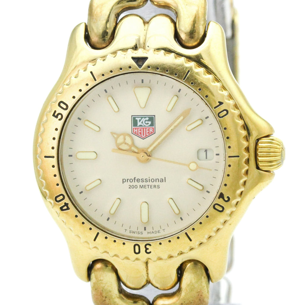 Tag Heuer Sel Professional · Gold Plated