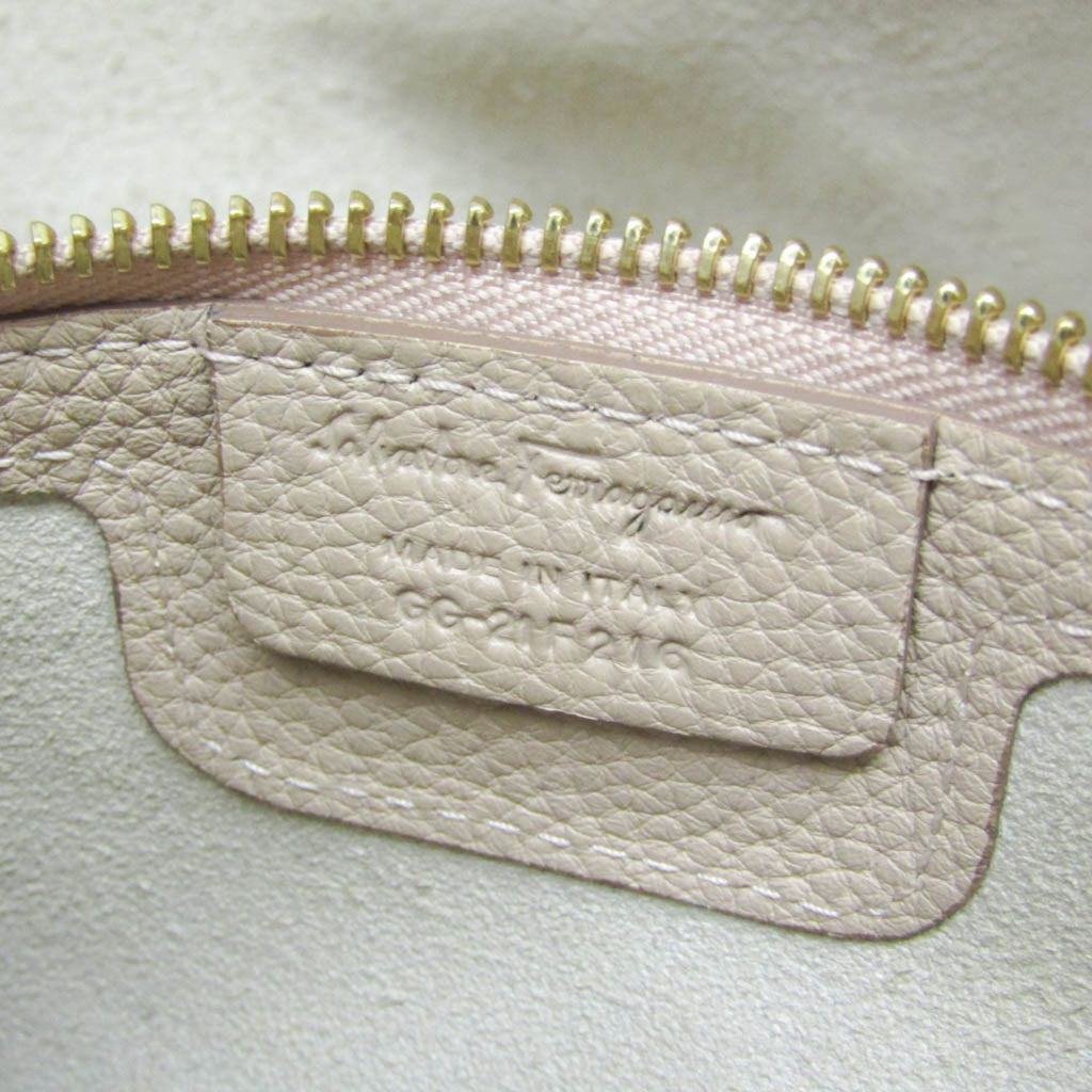Salvatore Ferragamo Gancini · Leather Tote