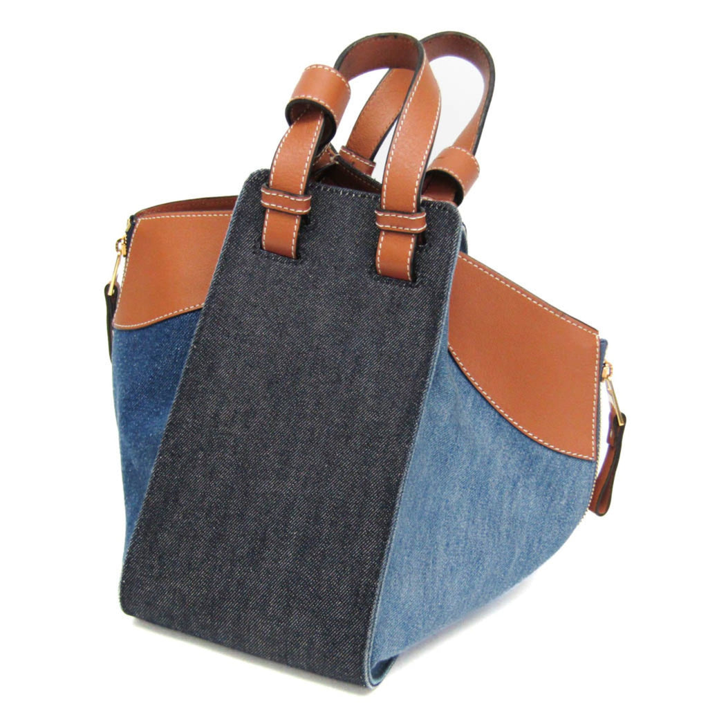 Loewe Hammock Small · Denim & Leather