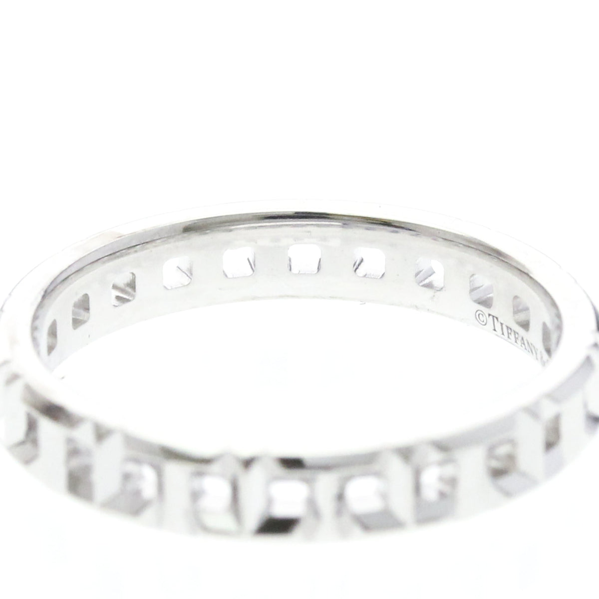 Tiffany T True Narrowing · 18K White Gold