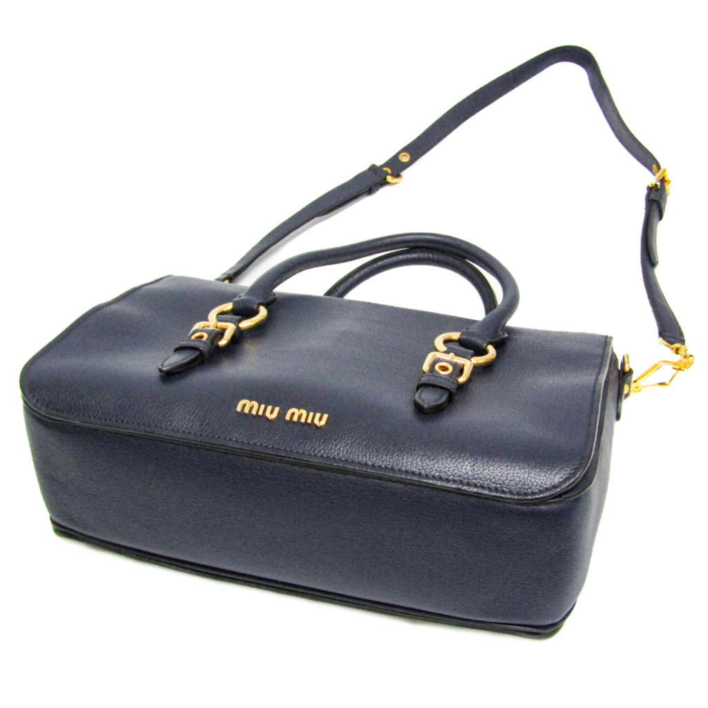 Miu Miu Madras · Leather