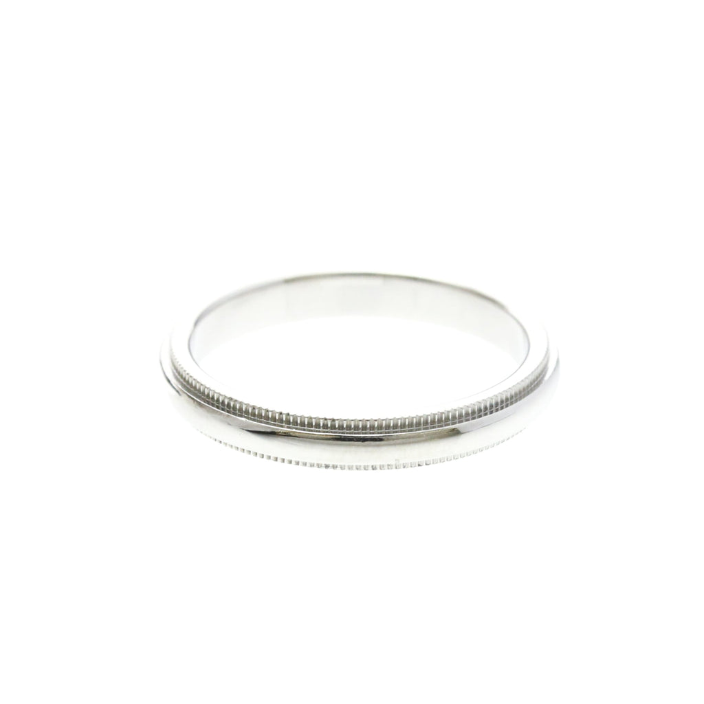 Tiffany Milgrain · Platinum