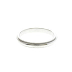 Tiffany Milgrain · Platinum